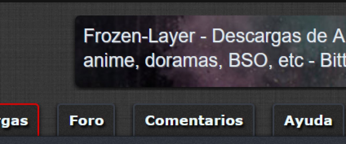 Frozen Layer