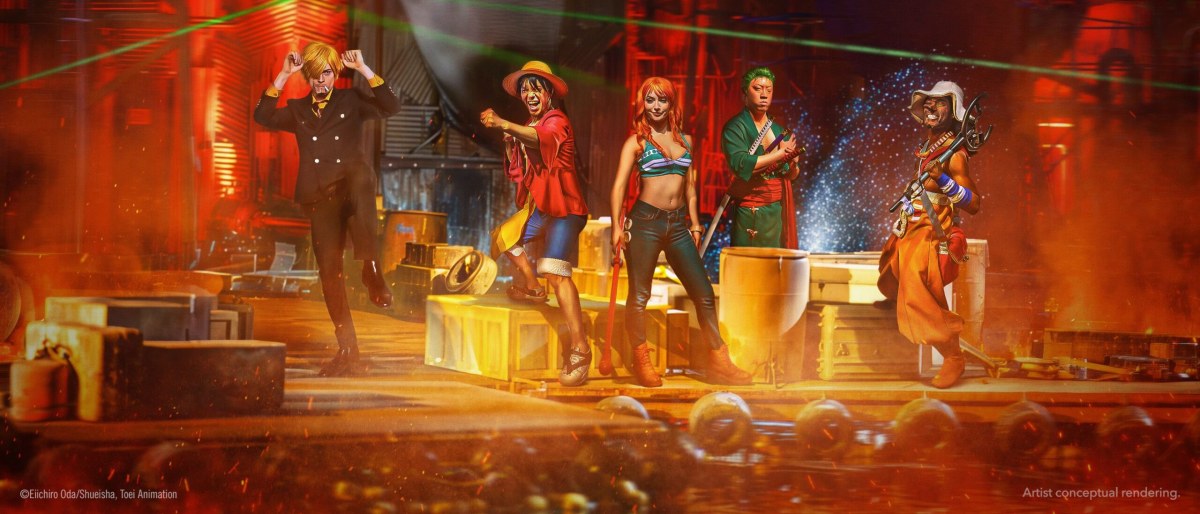 One Piece aterriza en Hollywood con un espectáculo pirata lleno de acrobacias y caos