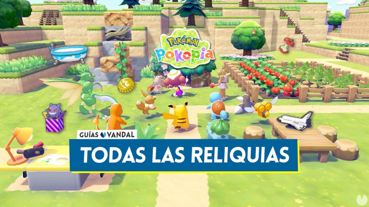 Guía exhaustiva sobre todas las reliquias de Pokémon Pokopia y métodos de obtención