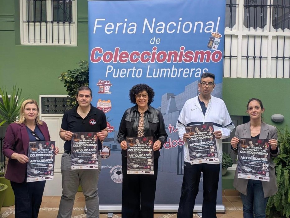 Feria de Coleccionismo en Puerto Lumbreras con Pokémon y fútbol