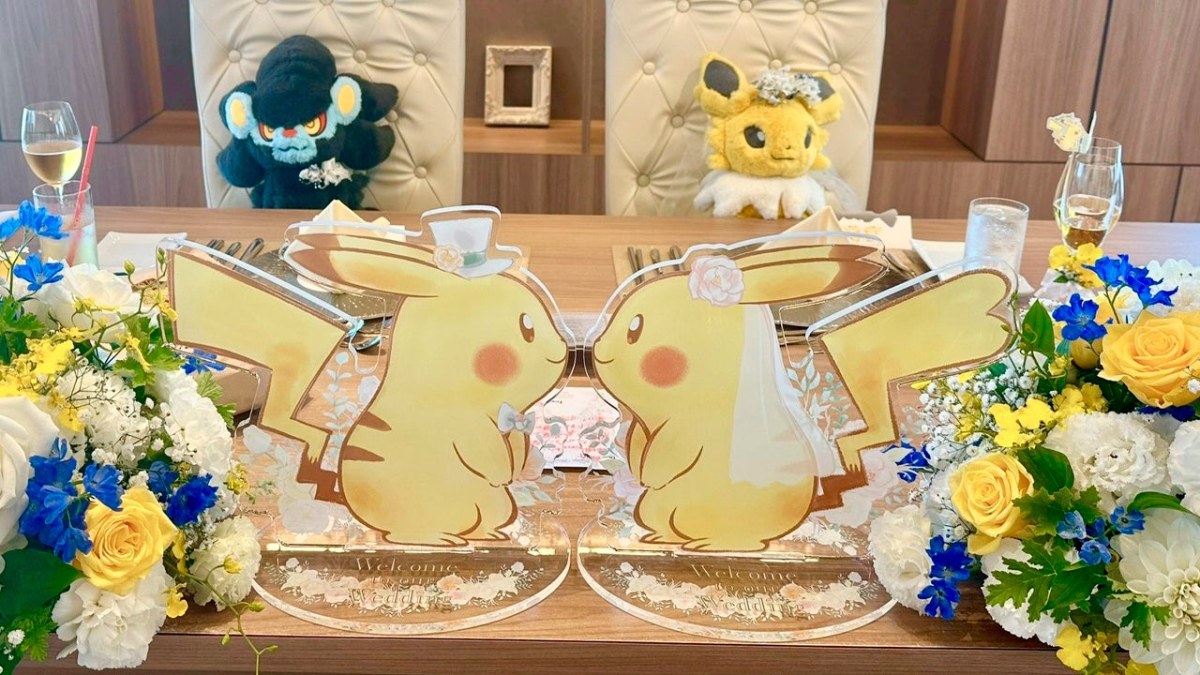 Boda Pokémon: una locura temática que convence a todos los fans de la saga
