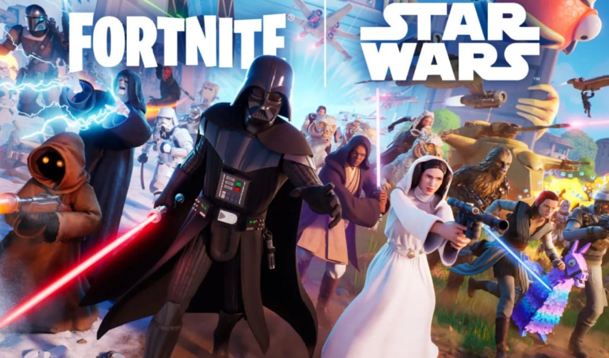 Star Wars llega a Fortnite con tres islas nuevas y una pesadilla con Darth Vader