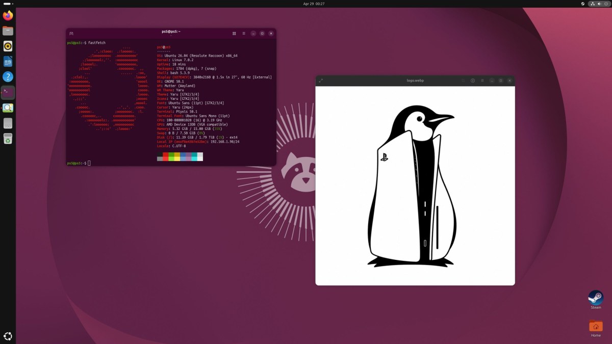 Convierte tu PS5 en un PC con Linux y Steam gracias a este mod