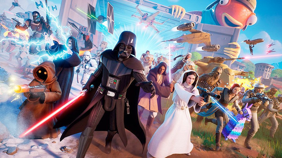 Star Wars conquista Fortnite: tres nuevos juegos, cientos de islas y eventos exclusivos desde mayo