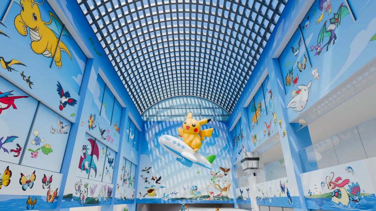 El aeropuerto de Noto Satoyama se transforma en un paraíso Pokémon