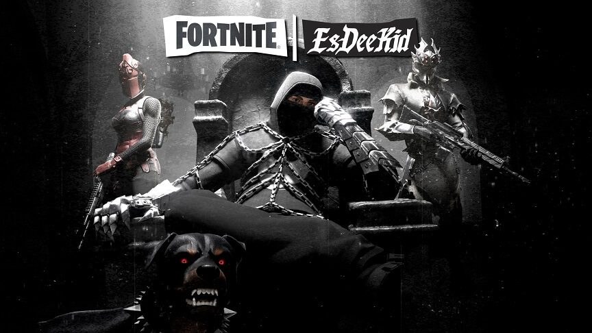 El rapero EsDeeKid se une a la Serie de Íconos de Fortnite