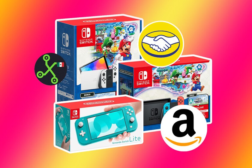 Hot Sale 2026: Consolas Nintendo Switch bajan de precio en Amazon y Mercado Libre