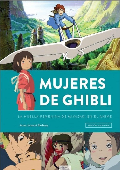 Diábolo Ediciones renueva sus guías sobre Ghibli con ediciones revisadas de 'Mujeres' y 'Chihiro'