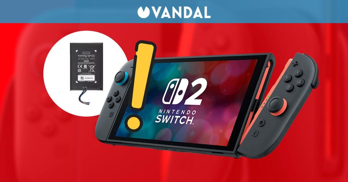 Nintendo confirma la nueva Switch 2 europea con batería extraíble