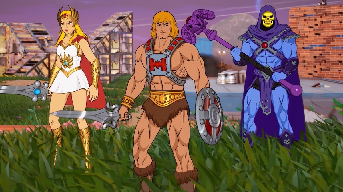 He-Man, She-Ra y Skeletor aterrizan en Fortnite este junio