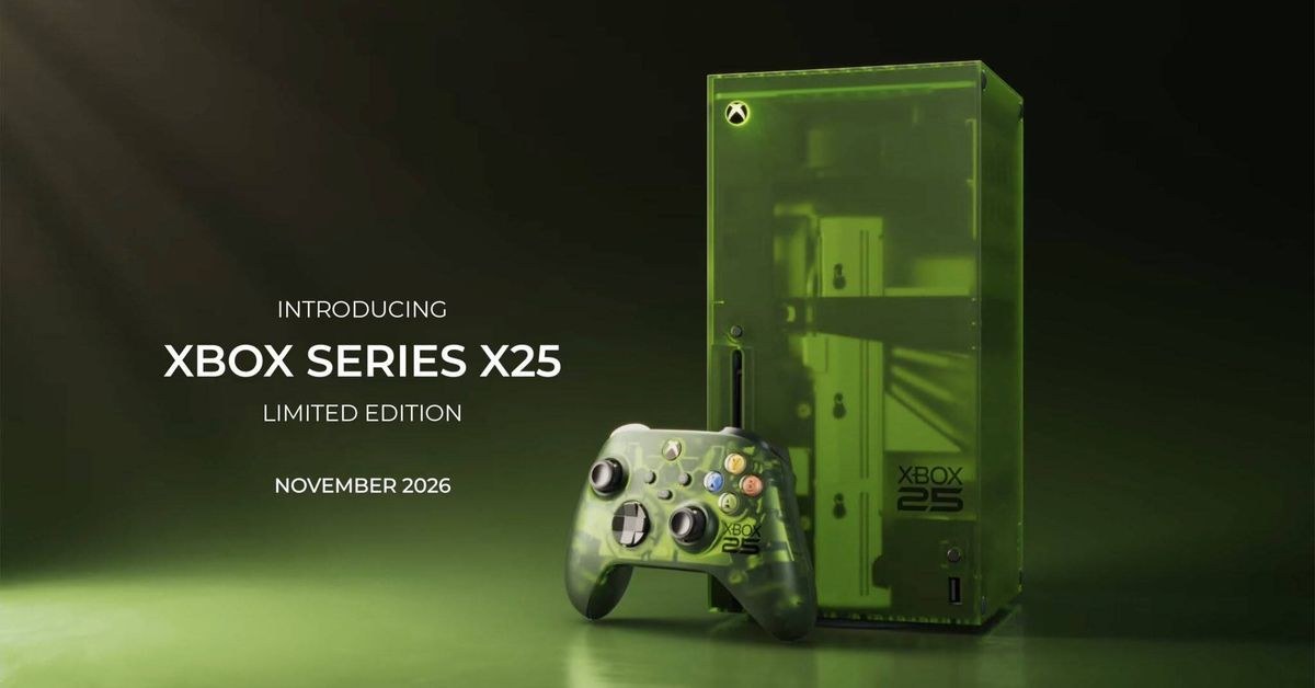Xbox celebra su cuarto de siglo apostando por la exclusividad y una edición especial de su consola