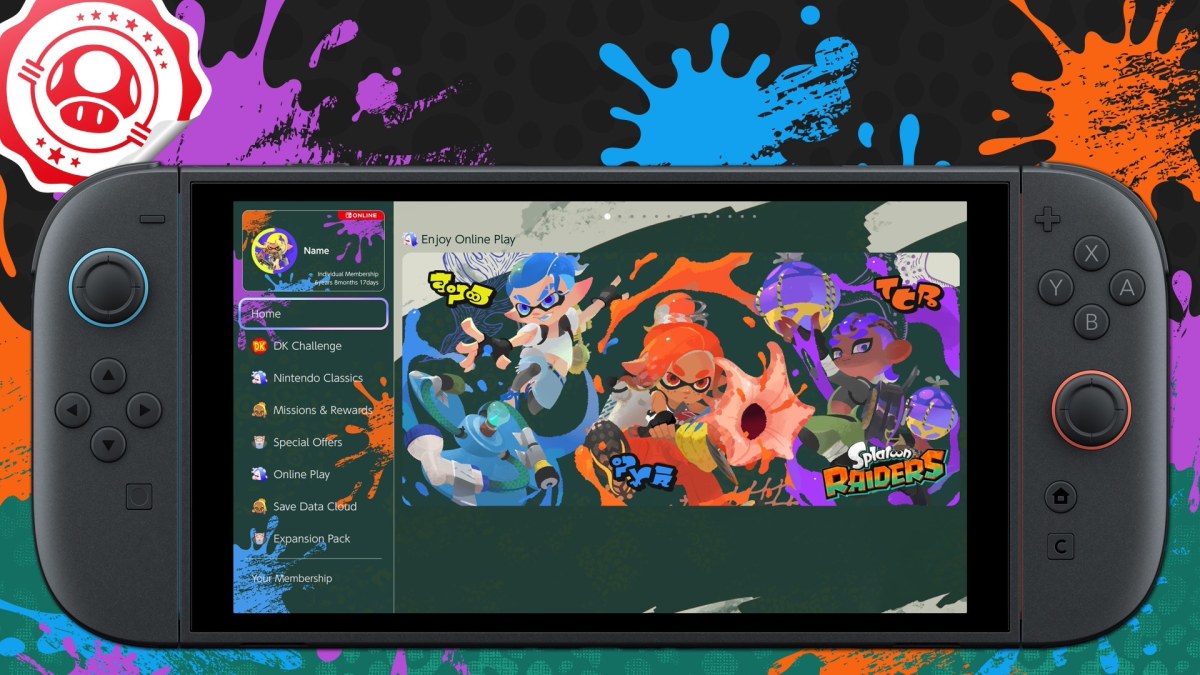 Novedades en Splatoon 3: llega el Splatfest temático de Splatoon Raiders