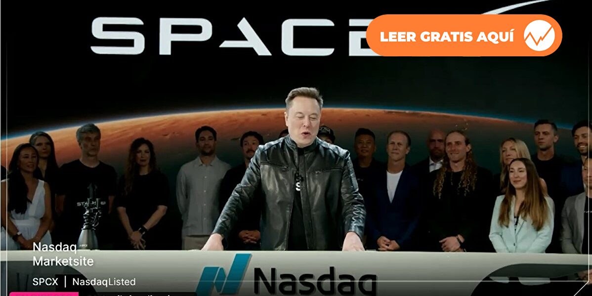 SpaceX debuta en el Nasdaq con una valoración histórica de 1,77 billones de dólares