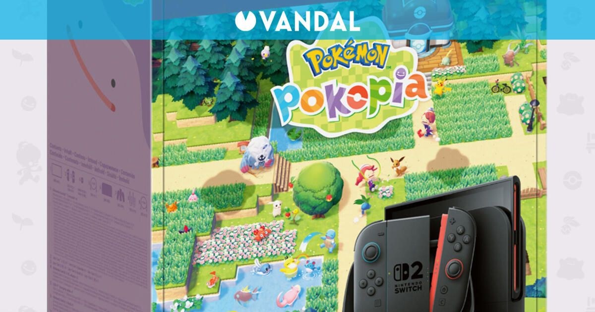 Nintendo Switch 2 y Pokémon Pokopia llegan a España en un pack exclusivo