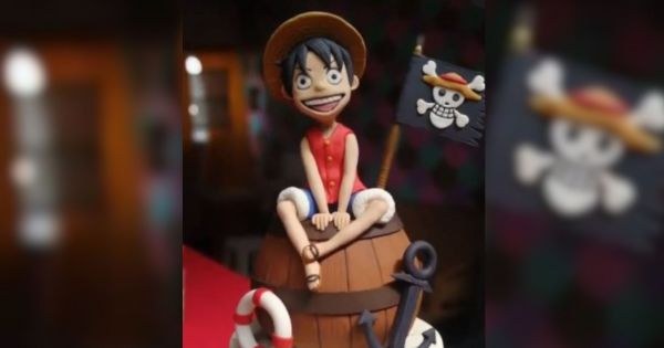 Expectativa frente a realidad: el desastroso pastel de One Piece que se ha vuelto viral
