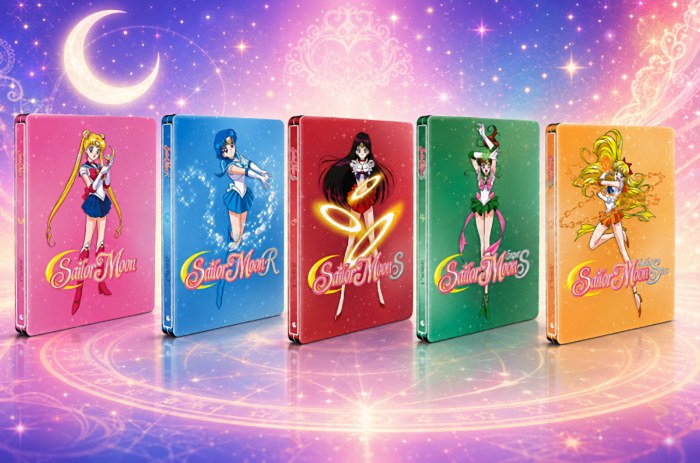 Llega la colección definitiva en formato Steelbook de Sailor Moon