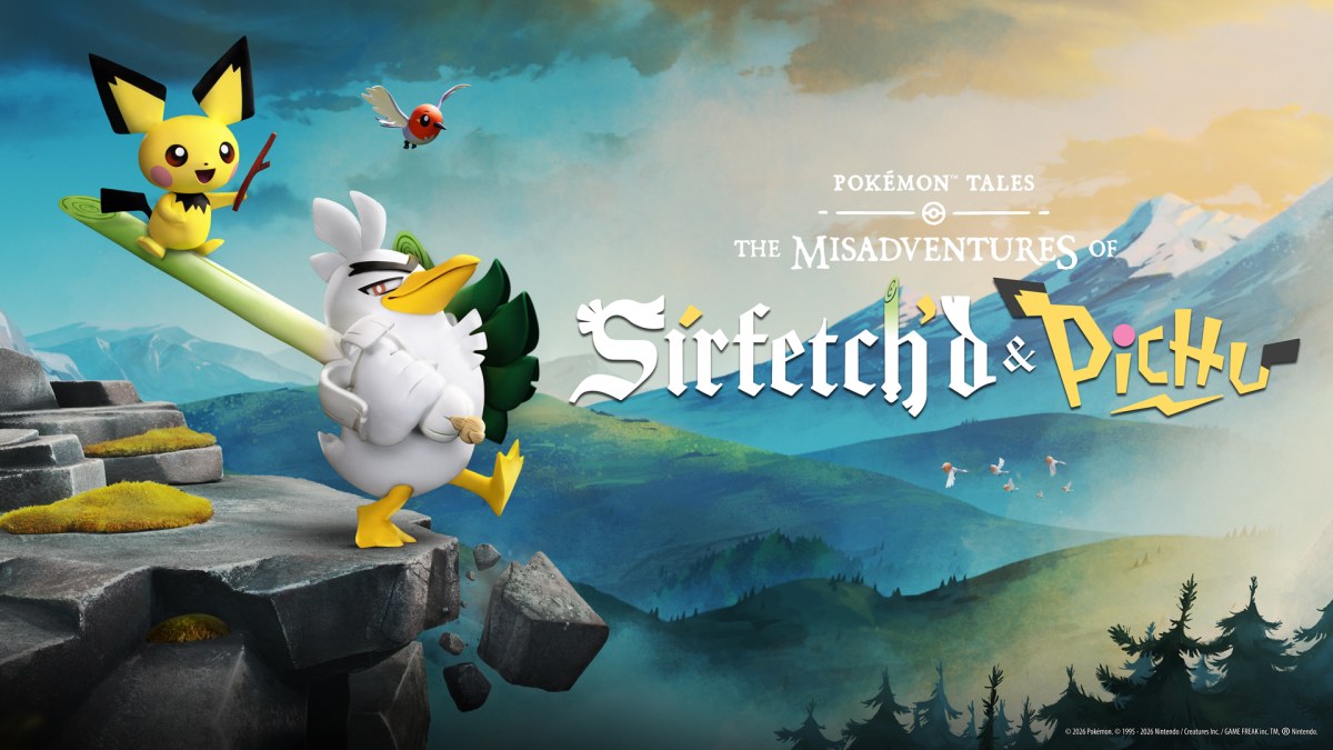 Aardman y Pokémon presentan nuevas imágenes de la serie stop-motion con Sirfetch'd y Pichu