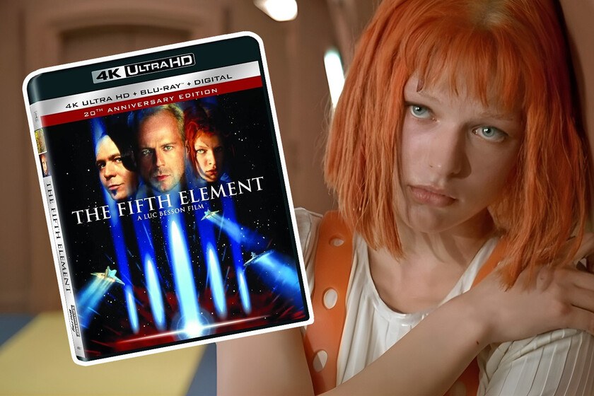 El Quinto Elemento ya brilla en 4K: la joya sci-fi de los 90 por menos de 400 pesos
