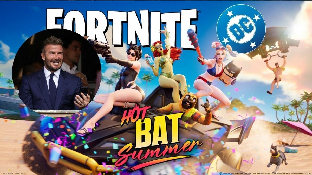 David Beckham aterriza en el multiverso de Fortnite