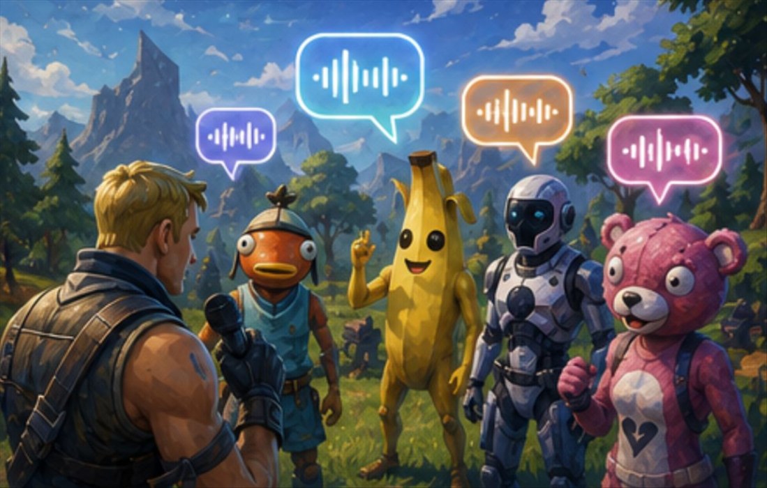 La IA conversacional llega a Fortnite: los NPCs cobran vida propia