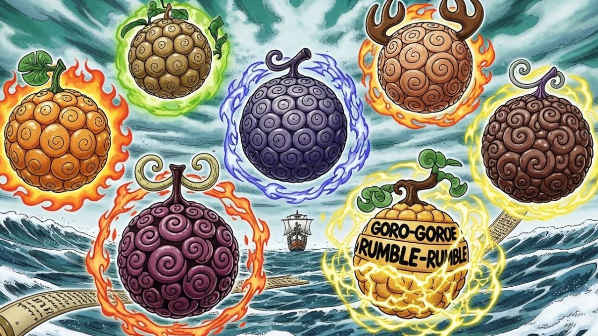 One Piece: El sorprendente origen de las Frutas del Diablo inspiradas en Doraemon