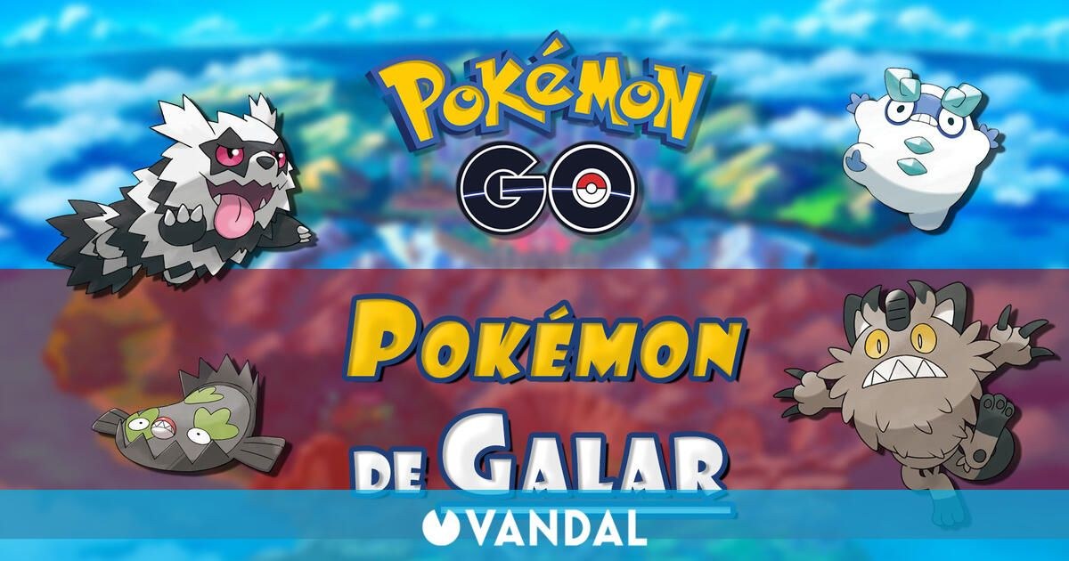 Guía completa para capturar a los Pokémon de la región de Galar en Pokémon GO
