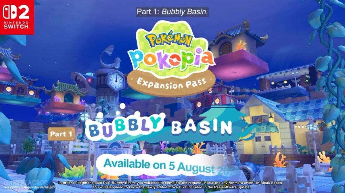 Pokémon Pokopia se sumerge en las profundidades con su nueva expansión