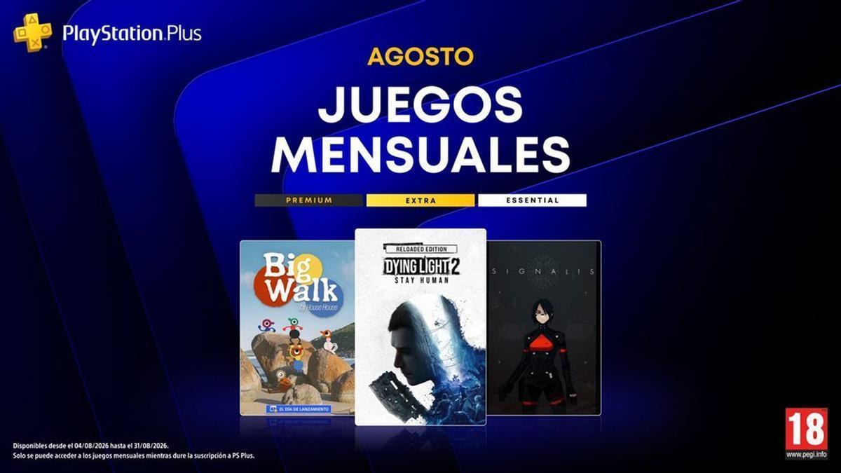 Novedades en PlayStation Plus: los títulos que llegan en agosto