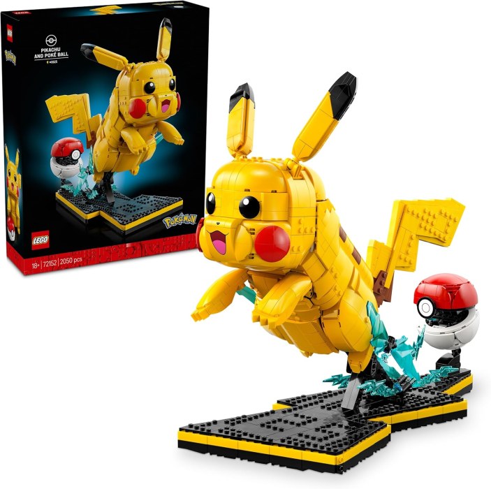 El icónico set de LEGO de Pikachu baja su precio en Amazon