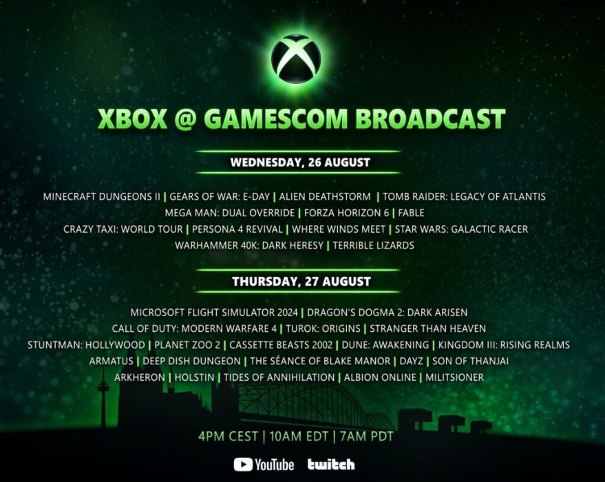 Xbox arrasa en Gamescom 2026 con dos directazos y una sorpresa inesperada