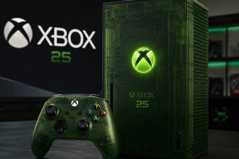 Xbox Series X25: la edición conmemorativa del cuarto de siglo llegará en noviembre