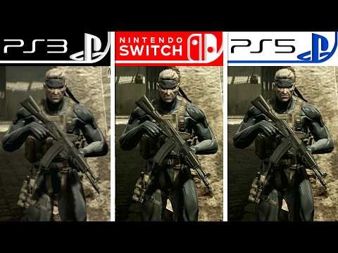 MGS Master Collection Vol. 2 llega a Switch y Switch 2 con comparativa técnica