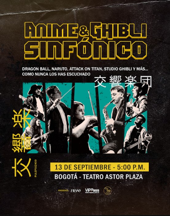 La música del anime conquista Bogotá con Anime & Ghibli Sinfónico