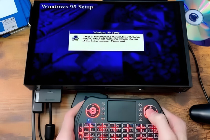 Windows 95 en una PlayStation 2: un reto técnico que desafía la lógica del hardware