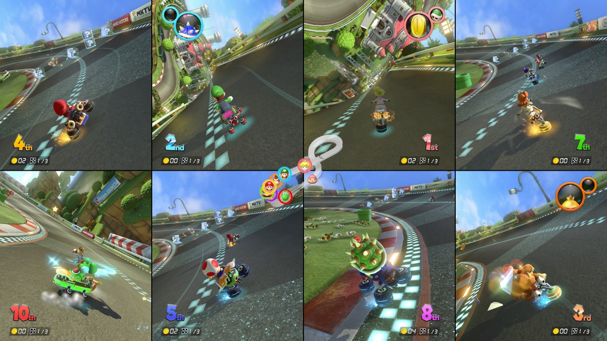 Mario Kart 8 Deluxe se actualiza para la nueva consola de Nintendo