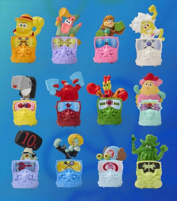 Colaboración insólita: Bob Esponja y One Piece llegan a McDonald's