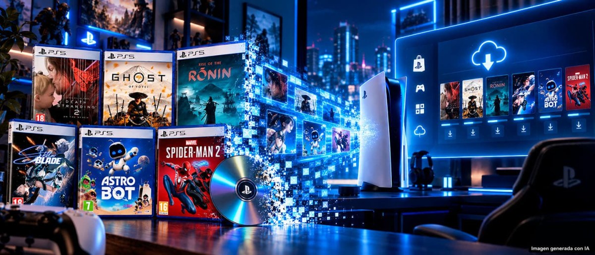 Sony apuesta por la PS6 100% digital gracias al éxito de sus exclusivos físicos