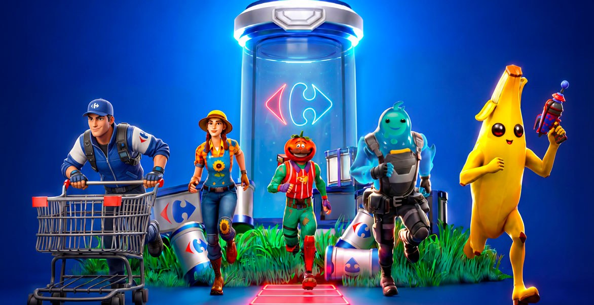 Carrefour aterriza en Fortnite para gamificar sus procesos logísticos