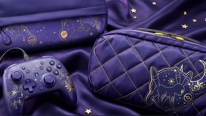 Nuevos accesorios Pokémon Espeon y Umbreon para Switch 2 de HORI