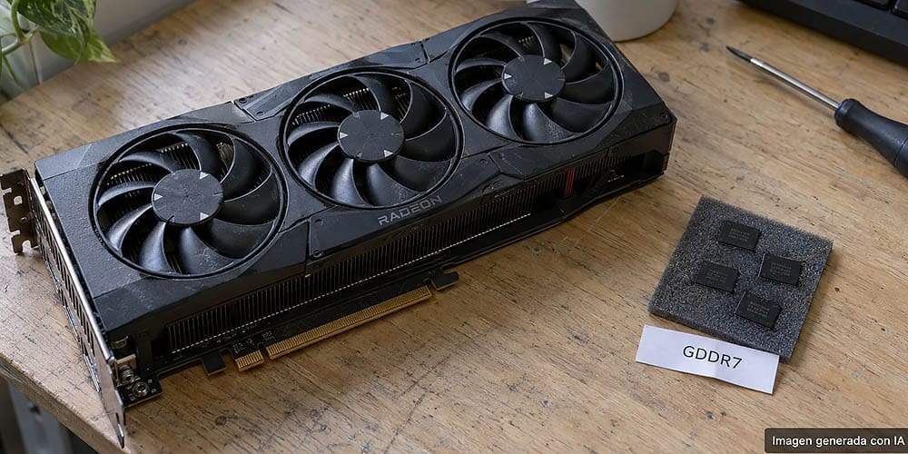 AMD confirma GDDR7 en su driver Linux: ¿El futuro de RDNA 5?