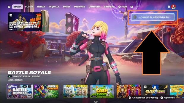 Todos los códigos secretos de sala en Fortnite Cap 7 Temp 4