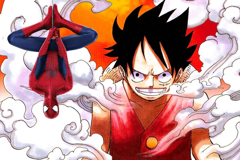 Spider-Man rinde homenaje al Gear Second de Luffy en su portada del número 1000