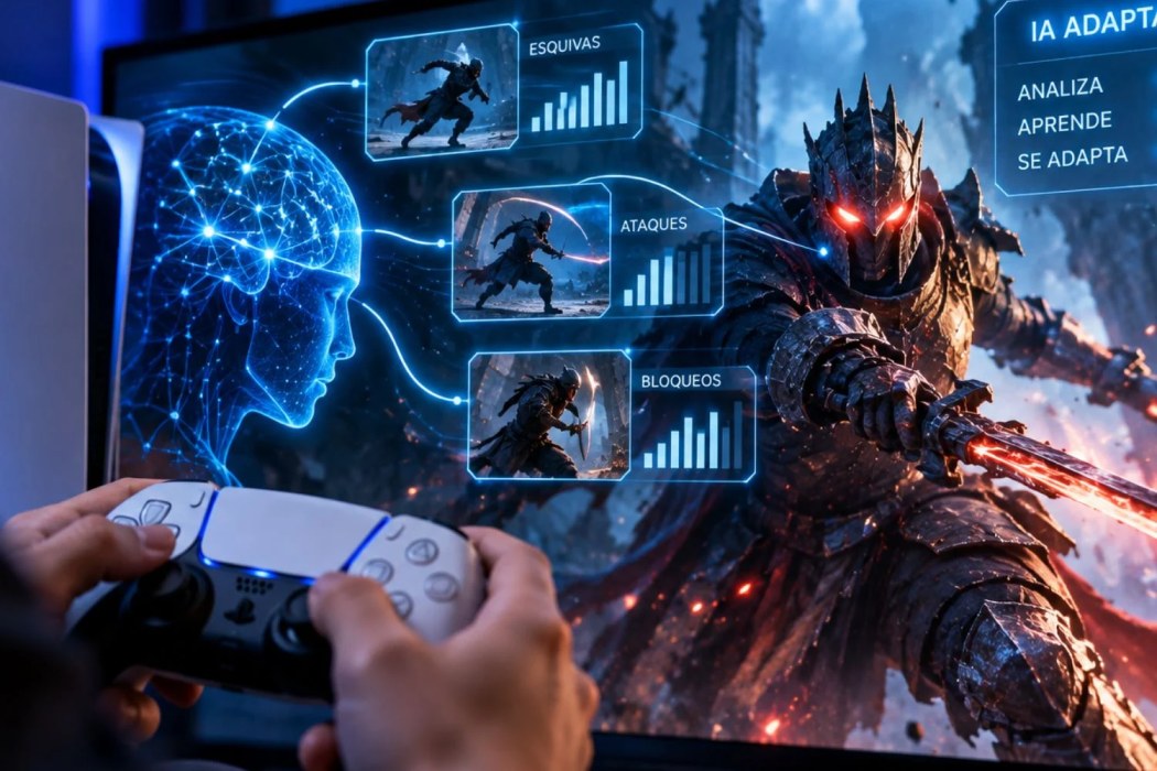 Sony busca revolucionar los jefes finales con inteligencia artificial adaptativa