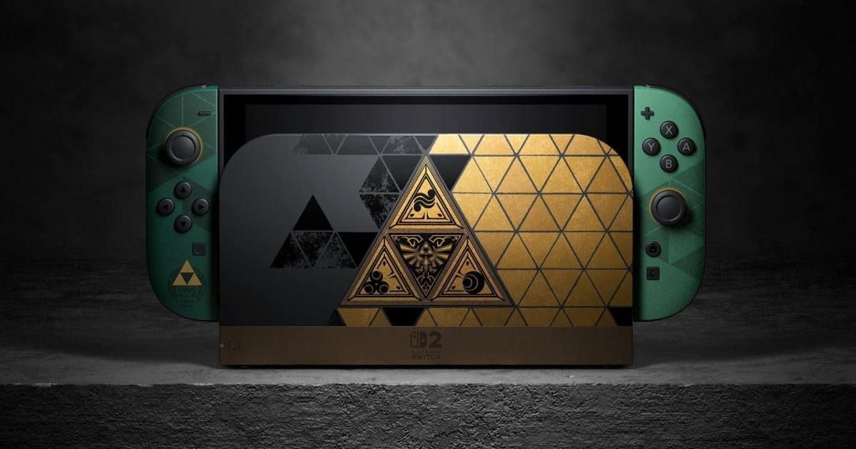 Edición especial de Nintendo Switch 2 por el 40 aniversario de Zelda