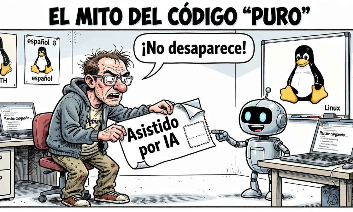 Linux valora eliminar la etiqueta "Assisted-by" para parches con IA