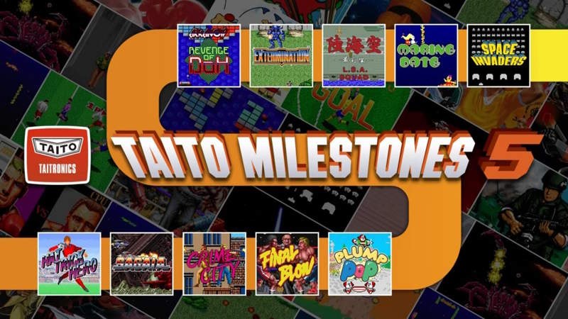 Taito Milestones 5: diez clásicos arcade llegan a Nintendo Switch en 2027